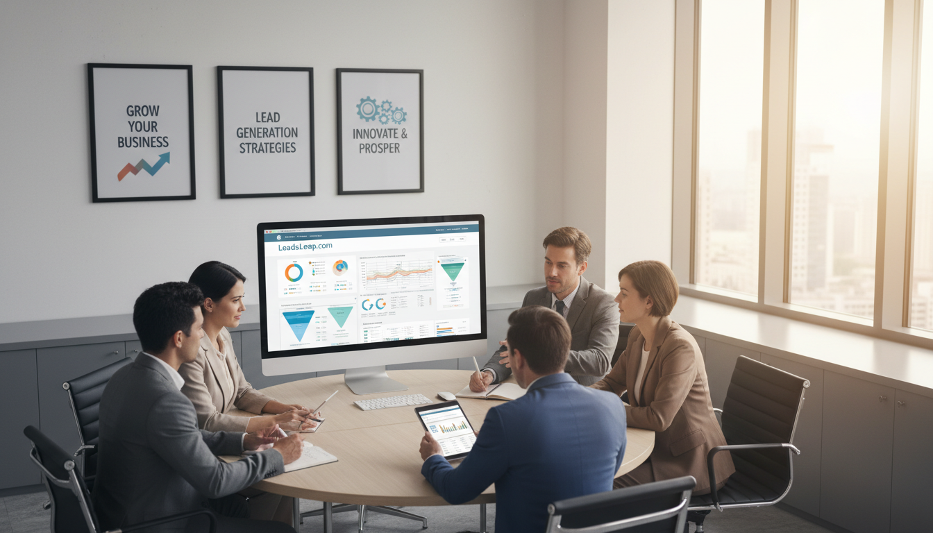 LeadsLeap: The Ultimate Lead Generation Tool