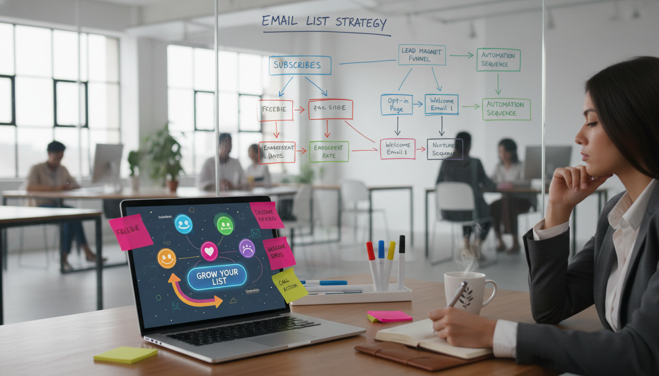 How to build an email list from scratch step by step
