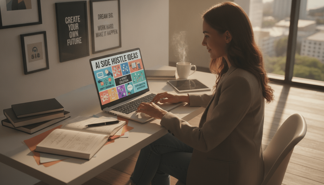 Start an AI Side Hustle in 30 Minutes for Extra Income