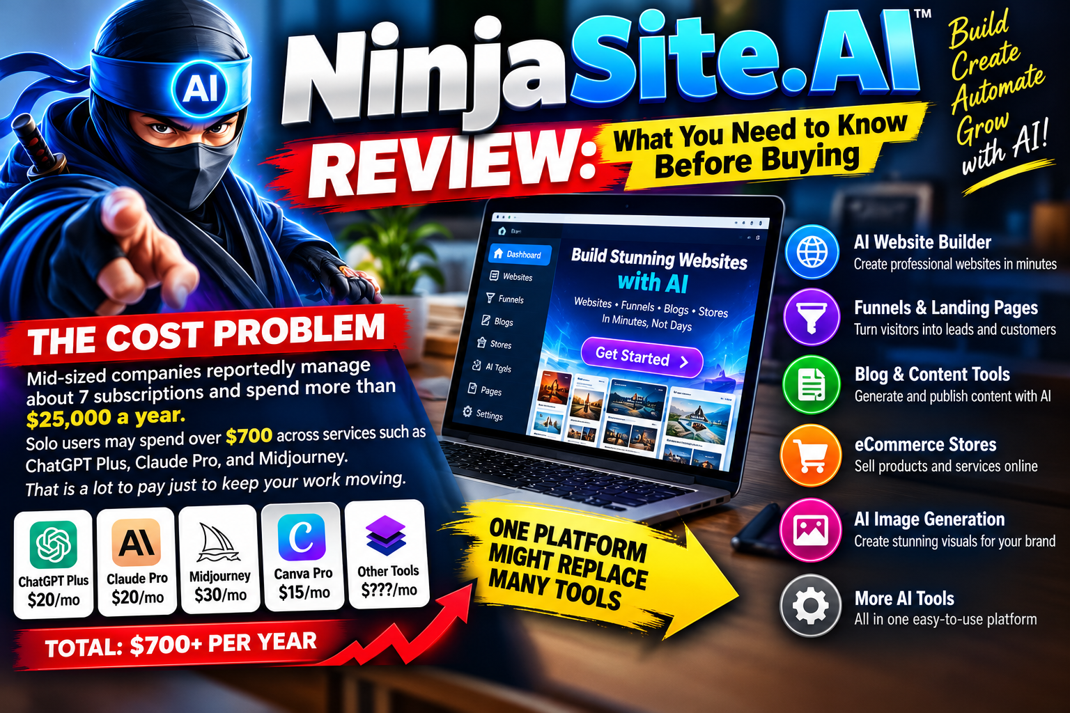 NinjaSite.AI Review